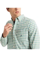 Sustainably Crafted Plaid Printed Shirt