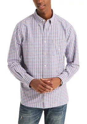 Plaid Oxford Shirt