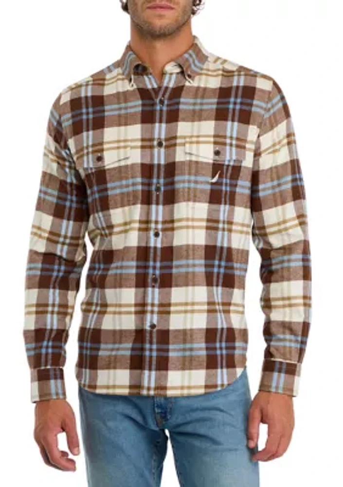 Sustainable Long Sleeve Flannel Shirt