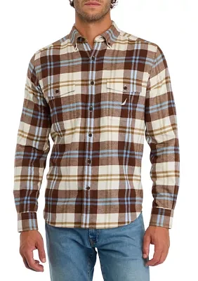 Sustainable Long Sleeve Flannel Shirt