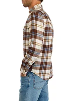 Sustainable Long Sleeve Flannel Shirt