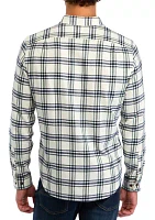 Sustainable Long Sleeve Flannel Shirt