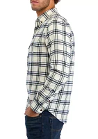 Sustainable Long Sleeve Flannel Shirt