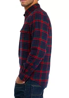 Sustainable Long Sleeve Flannel Shirt