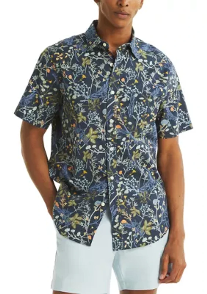 Printed Short-Sleeve Shirt