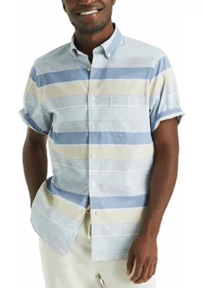 Striped Short-Sleeve Shirt