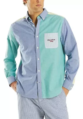 Mixed Oxford Shirt