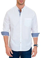 Nautica Classic Fit Stretch Cotton Shirt