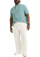 Big & Tall Classic Fit Deck Striped Polo Shirt