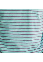 Big & Tall Striped Crew Neck T-Shirt