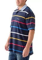 Big & Tall Rugby Polo Shirt