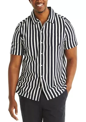 Big & Tall Striped Button-Down Shirt