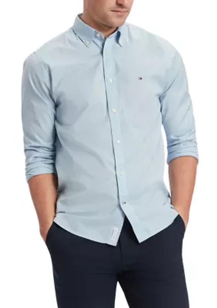 Flex Poplin Button Up Shirt