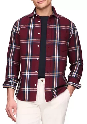 Heavy Brushed Checkered Shirt