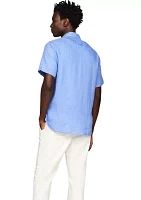 Pigment Dyed Linen Shirt