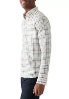 Brushed Linen Gingham Shirt