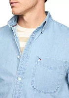 Denim Button Down Shirt