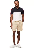 Men's Regular Fit Color Blocked Polo Shirt
