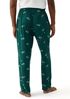 Soft Touch Golf Green Pajama Pants