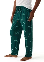 Soft Touch Golf Green Pajama Pants