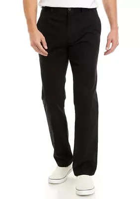 Men's Flat Front Twill Pants