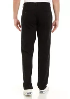 Men's Flat Front Twill Pants