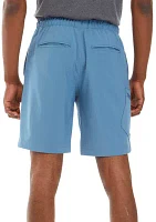 Men's Drawstring Cargo Shorts