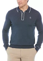 The Earl Merino Wool Blend Golf Sweater