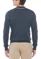 The Earl Merino Wool Blend Golf Sweater