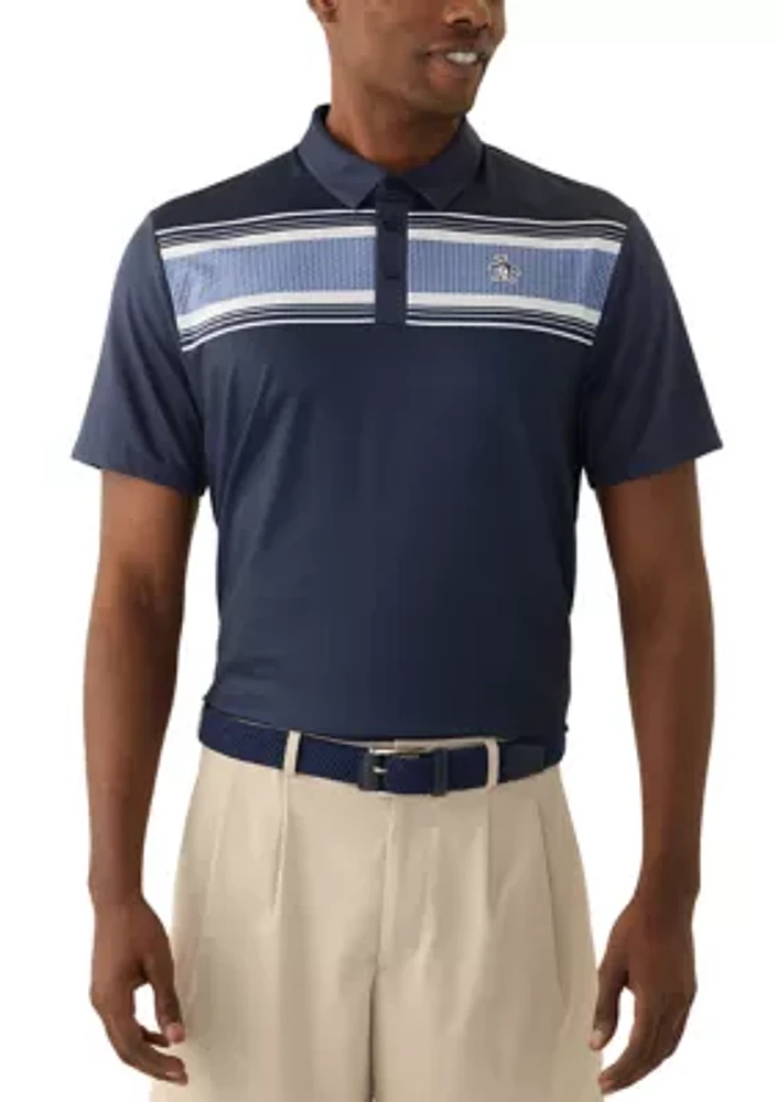 Men's Stripe Polo Shirt