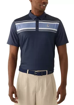 Men's Stripe Polo Shirt