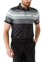 Men's Marl Stripe Polo Shirt