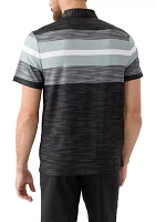 Men's Marl Stripe Polo Shirt