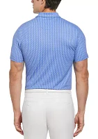 Allover Pete Print Golf Polo Shirt