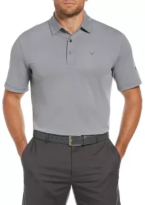 Pro Spin Fine Line Short Sleeve Golf Polo Shirt