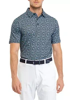 Polaroid Print Polo Shirt