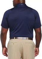 Big & Tall Solid Swing Tech Short Sleeve Golf Polo Shirt