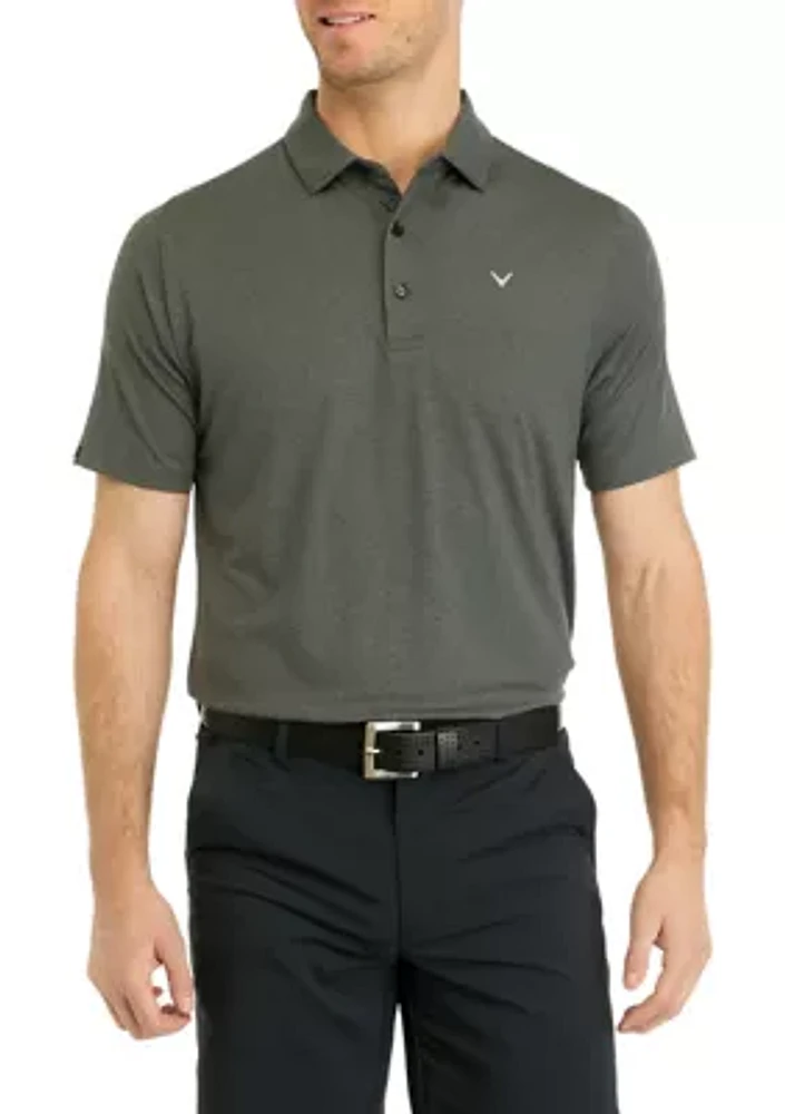 Men's Ventilated Classic Jacquard Polo Shirt