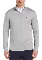 Men's Lightest Weight Sun Protection 1/4 Zip Pullover Sweatshirt