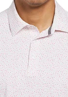 Floral Print Polo Shirt