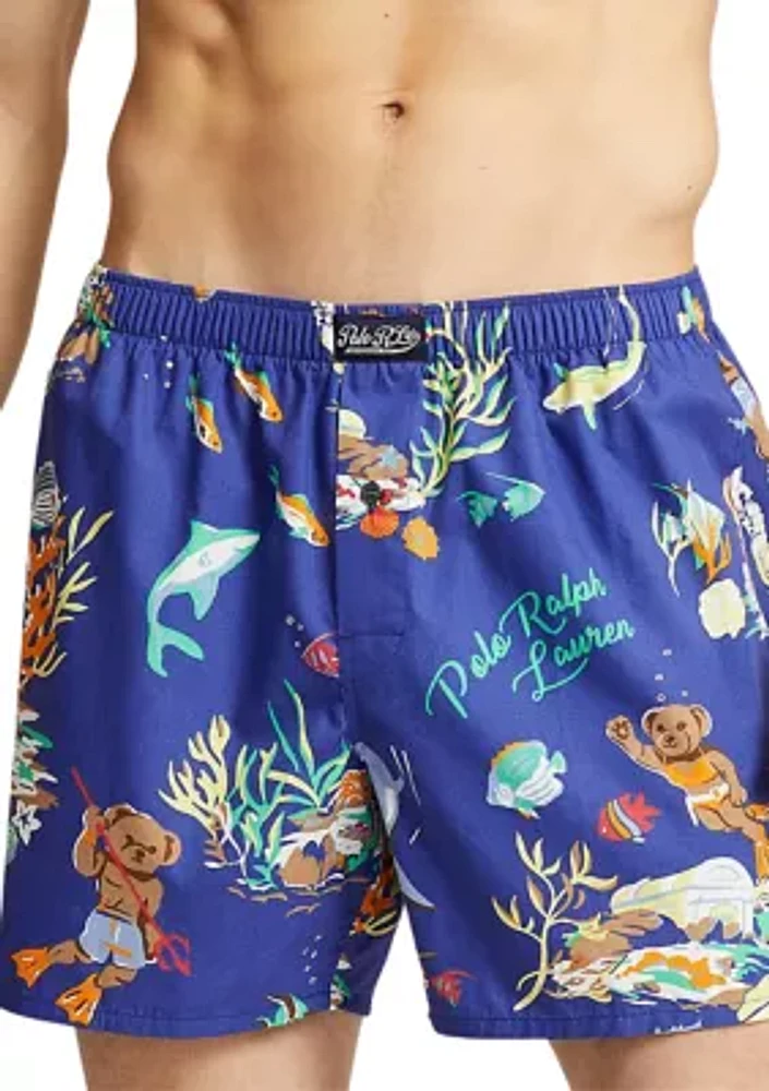 Printed Woven Boxers