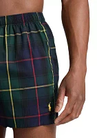 Tartan Plaid Woven Boxers