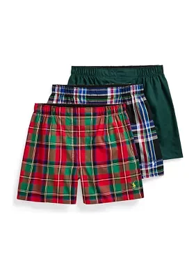 Classic Fit Woven Boxers