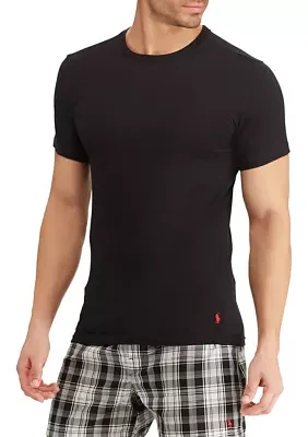 Slim Fit Crew Undershirts - 3 Pack