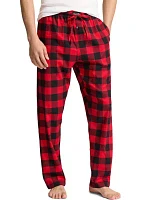 Buffalo Check Flannel Pajama Pants