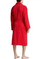 Red Terry Bear Robe