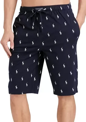 Allover Pony Pajama Shorts