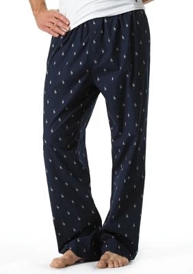 Polo Player Print Pajama Pant