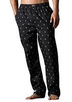 Polo Player Print Pajama Pants