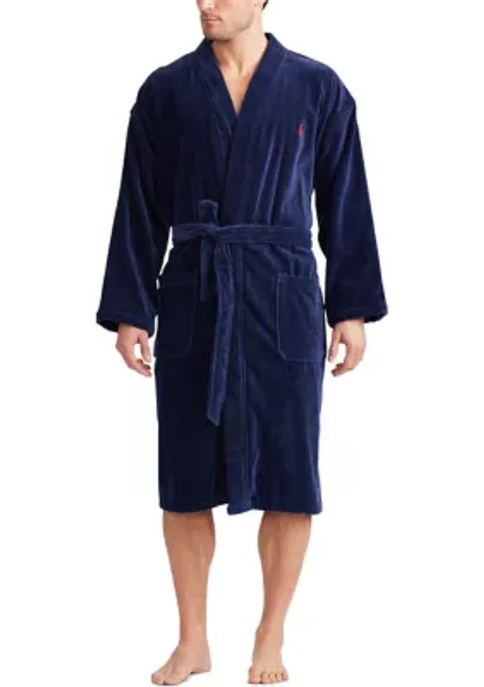 Big & Tall Shawl Terry Robe